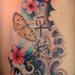 Tattoos - Flowers and water - 77368